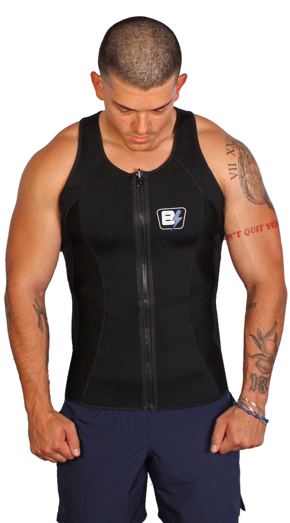 Body Spa Power Sauna Vest with No Sleeves