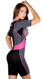 Body Spa Woman Sauna Sweat Hot Suit for Weight Loss Open Chest and Arm Control Eco Friendly